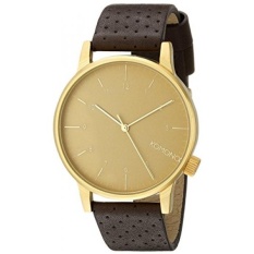 KOMONO Unisex KOM-W2001 Winston Analog Display Japanese Quartz Brown Watch