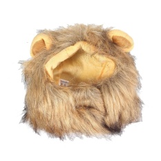 leegoal Lion Mane Wig For Dog And Cat Costume Pet Adjustable Washable Comfortable Fancy Lion Hair Dog Clothes Dress For Halloween Christmas Easter Festival Party Activity - intl