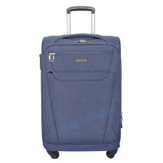 Luminox Tas Koper Softcase - 4 Roda Putar - Kunci TSA 7736 Size 20 Inch - Biru