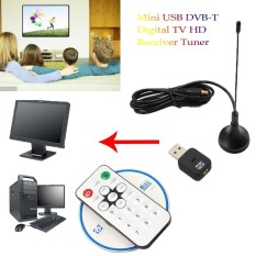 Mini USB DVB-T Digital TV HD Receiver Tuner Stick OSD MPEG-2/4 For Laptop PC New - intl