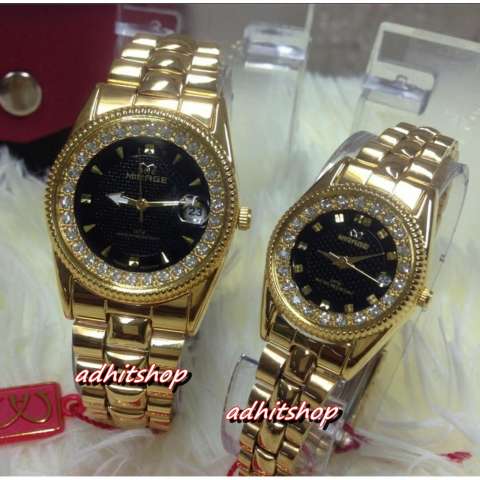 Mirage - MR1919 - Jam Tangan Couple Serries - Stainlesstell
