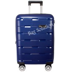 Navy Club Tas Koper Hardcase Fiber - PP 4 Roda Resleting Anti Tusuk - Kunci TSA - 8008 Size 24