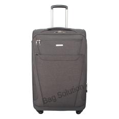 Luminox Tas Koper Softcase - 4 Roda Putar - Kunci TSA 7736 Size 24 Inch - Hitam