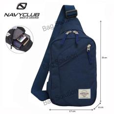 Navy Club Tas Selempang Travel - Tas Punggung Tahan Air - Sling Bag Tas Pria Tas Wanita 5032 - Biru Tua