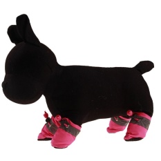 Baru Nyaman Anti-slip Sepatu PUPPY Anjing Kucing Boots Sneaker Boots-Intl