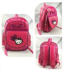 Onlan Tas Ransel Anak Perempuan Cantik Hello Kitty Pita Bahan Anti Air Import