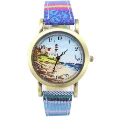 Ormano - Jam Tangan Wanita - Multicolor - Kanvas - Sea Expression Watch