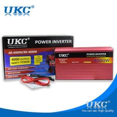 OSMAN UKC 4000W Solar Car Power Inverter DC 12V To 220V Power Adapter Car Charger