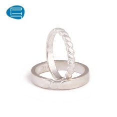 PH7 Desain Asli 925 Silver Jewelry Ring Atap Minimalis GUI Madu Cincin Beberapa Handmade Di Ring (Pria 17 # A Saja) -Intl