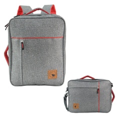 Polo Classic Tas Ransel 3 in 1 - 6198 - Grey/Abu abu - Backpack - Tas Pria Tas Wanita