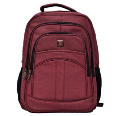 Polo Team Tas Ransel Laptop + RAIN COVER 1021 - Merah