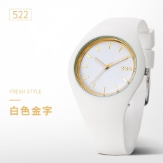 Positif Harbor Wanita Jam Tangan Siswa Versi Korea, Trend Sederhana Fashion, Tahan Air Siswa, Pria dan Remaja Luminous QUARTZ Watch-Intl