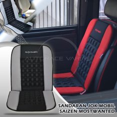 Saizen Cover Jok Mobil/Sandaran Punggung/Pijat/Kursi Kesehatan Mostwanted - Abu-abu