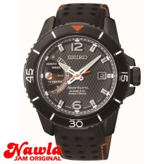 Seiko Sportura SRG021P1 Kinetic Direct Drive Black - Jam Tangan Pria SRG021 PRM