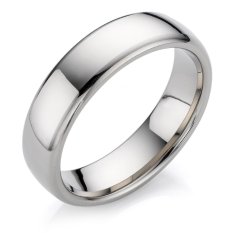 Silver Ring Titanium size 7 CINCIN ANTI LUNTUR