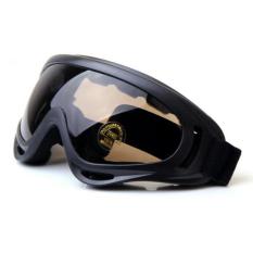 Ski Goggles Glasses Kacamata Helm Cross Trail Downhill Airsoftgun
