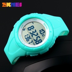SKMEI Watch Digital Olahraga Watch Anak Chrono Alarm Fashion LED Wanita Pergelangan Tangan Jam Tangan Tahan Air Arloji Chronograph 1108 -Intl