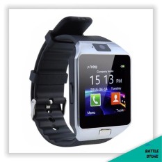 Smartwatch U9 / DZ09 / Smart Watch DZ09 Support Sim Card & Memory Card / Jam Tangan Android - Silver