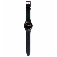 SWATCH SUOB714 - Gaet - Jam Tangan Pria - Bahan Tali Silikon - Hitam