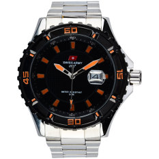 Swiss Army Men's Sport SA HCC 1183G - Hitam Oranye