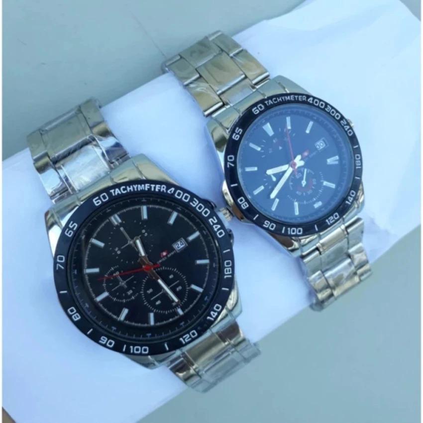 Swiss Army Jam Tangan Couple - strap stainless SA-09366  