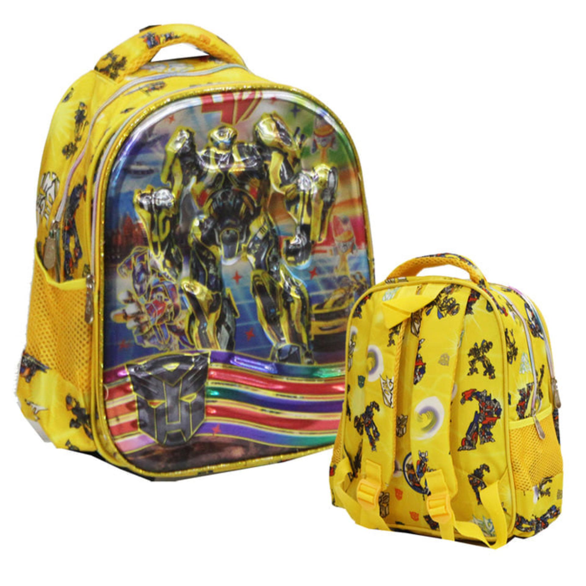 PENAWARAN TERBAIK Tas Anak Ransel TK Import Transformers Bumble Bee