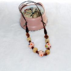Terlaris.Termurah . Gratis Ongkit. Kalung Kayu Asli dari Perajin Jogja
