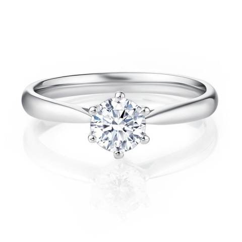 Home; Tiaria - Forever Diamond - Perhiasan cincin emas dan berlian – White Gold 18K