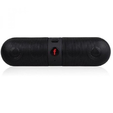 Nirkabel Bluetooth Speaker. Portabel Stereo Bluetooth Speakerswith HD Audio dan Surround Sound. Pil Mobil Outdoors FM Radio AUXUSB TF Kartu MIC Speaker untuk IOS-Updated Version (Hitam) -Intl