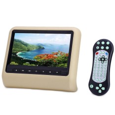 XD9901 9 Inch Car Headrest DVD Player 800 x 480 LCD Backseat Monitor - intl