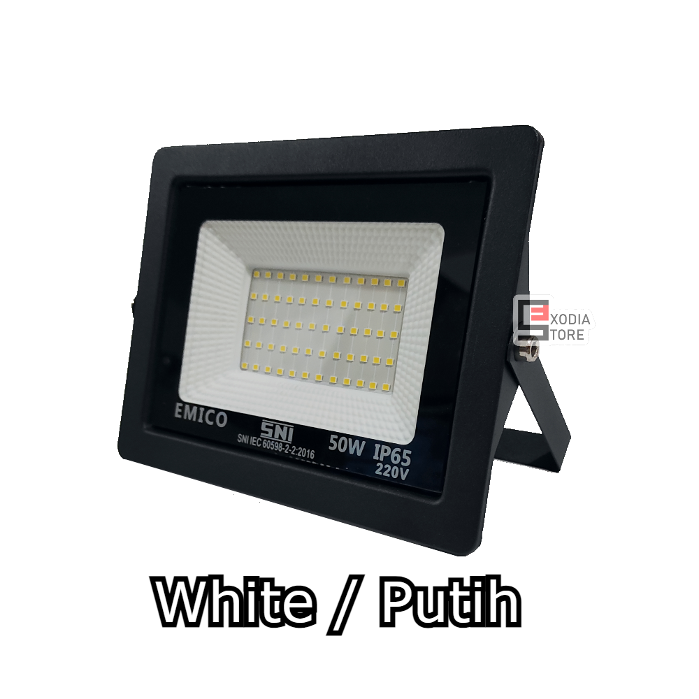 Emico Lampu Sorot Watt Smd Led Sni Ip Lampu Tembak Floodlight