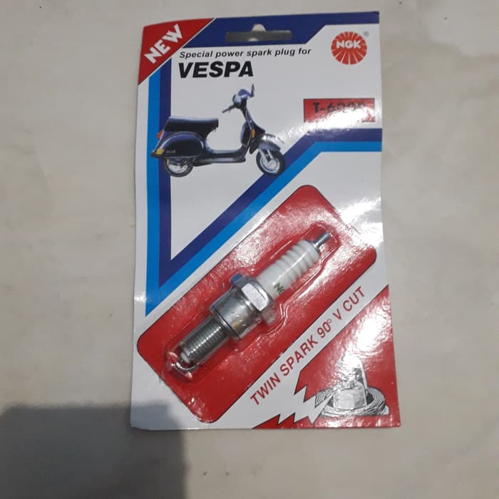 Busi Vespa Excel Exclusive Spartan Strada Drat Panjang Ngk Lazada