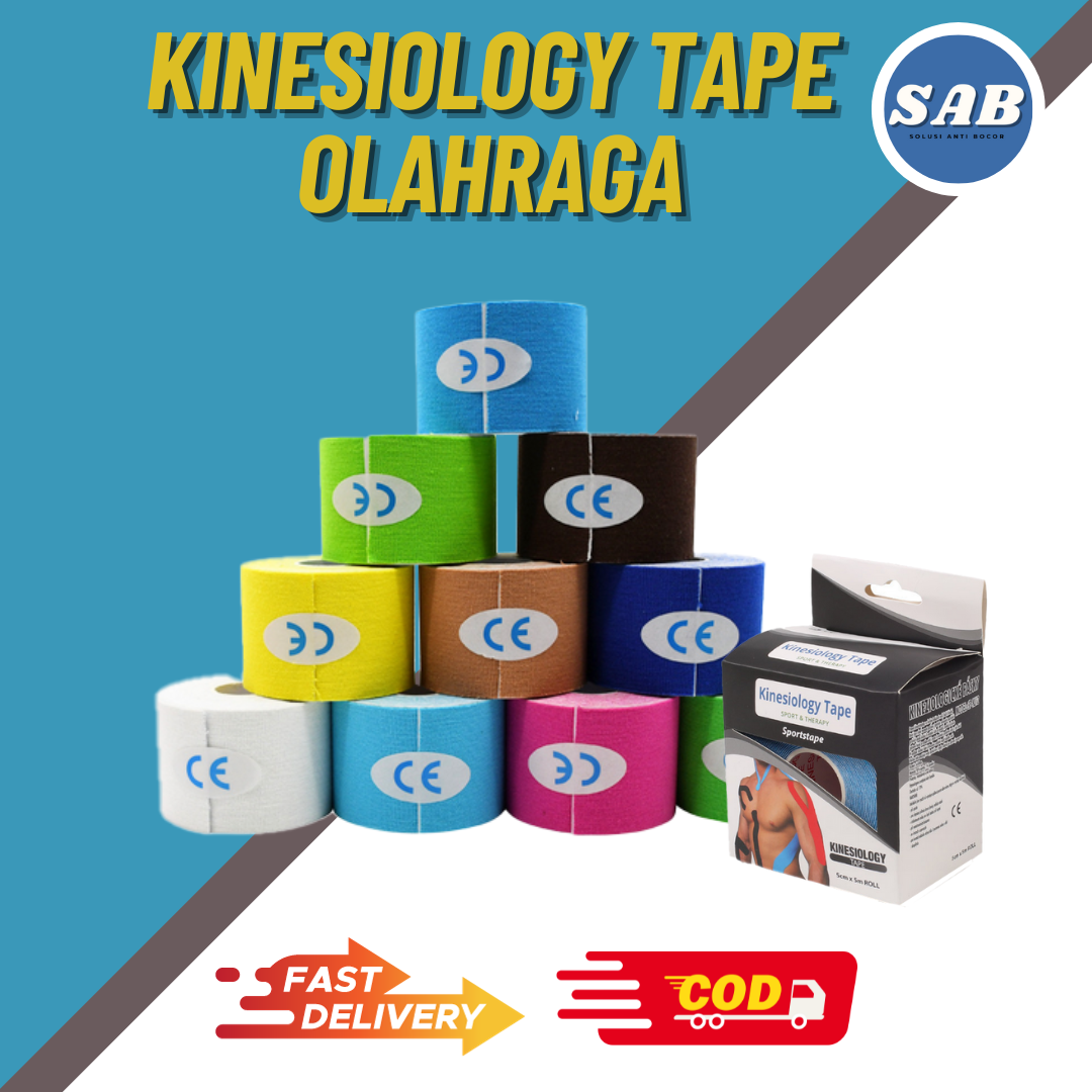 Finger Tape Kineseo Tape Perban Pelindung Jari Mencegah Anti Cidera