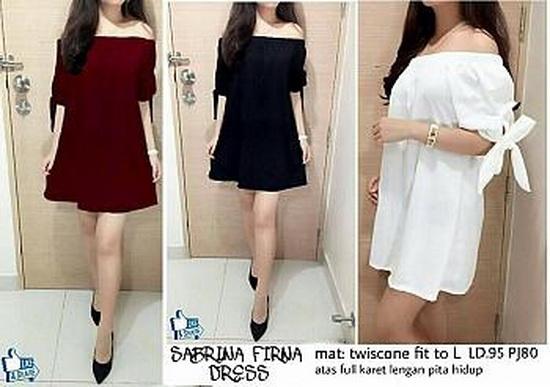 Xavier Dress wanita Casual Dress Firna / dress model korea / baju hongkong / dress kasual / baju panjang / tunik dress / baju jalan / rok wanita / dress santai / dress pesta / baju wanita / dress cewe / fashion hongkong