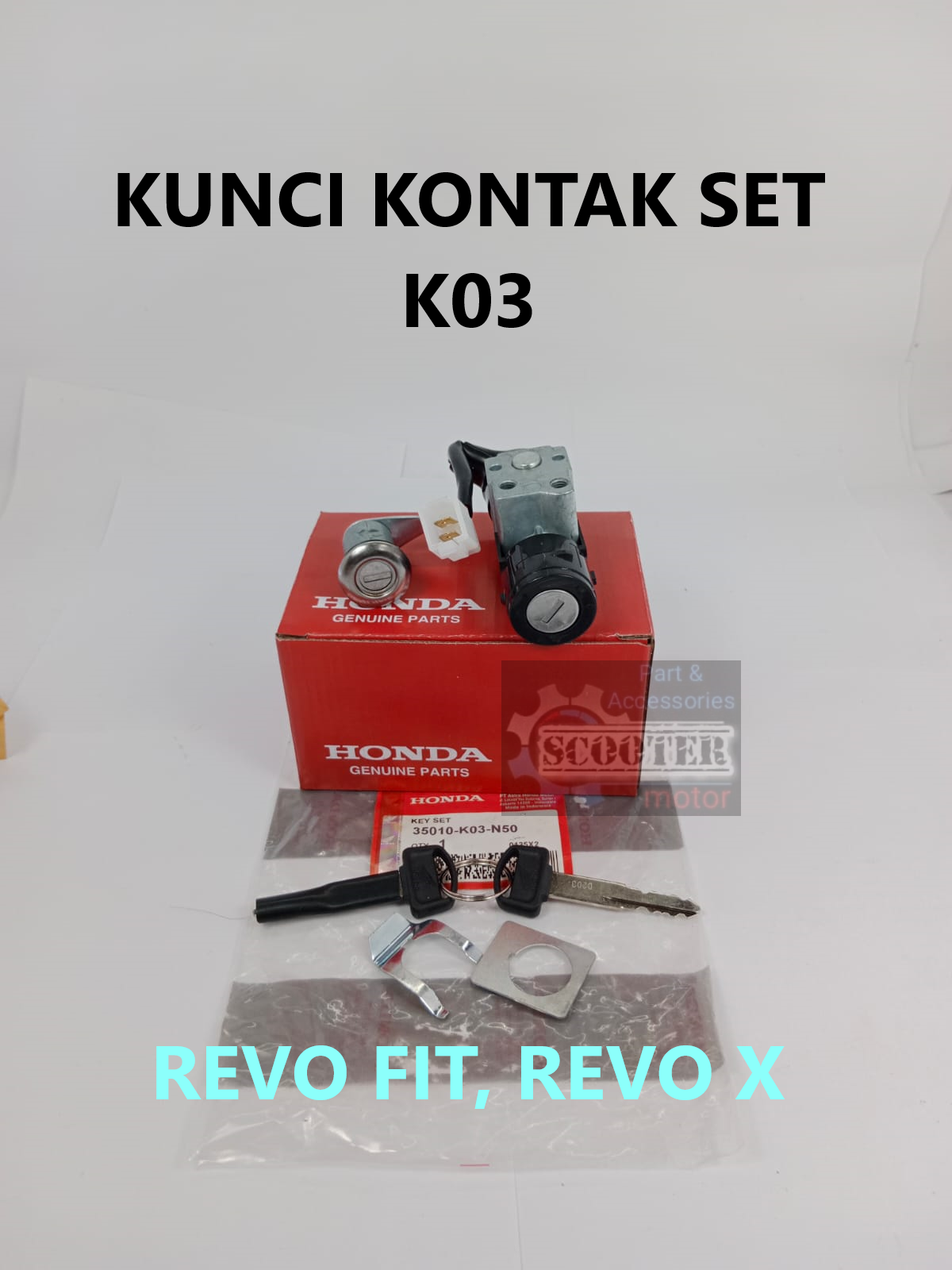 Kunci Kontak Set Honda Revo Fit X Injeksi Plus Jok Komplit Kualitas Ori