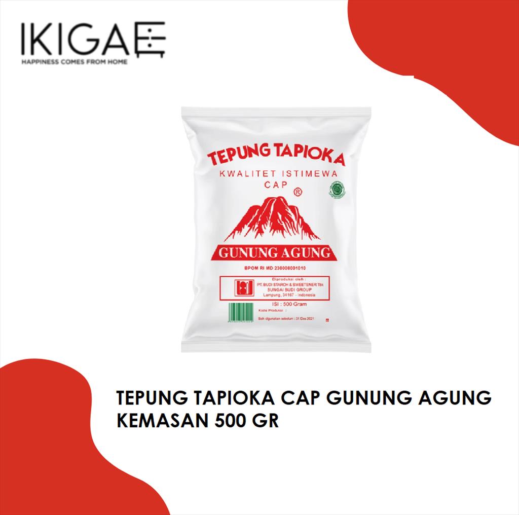 Tepung Tapioka Cap Gunung Agung Gr Lazada Indonesia