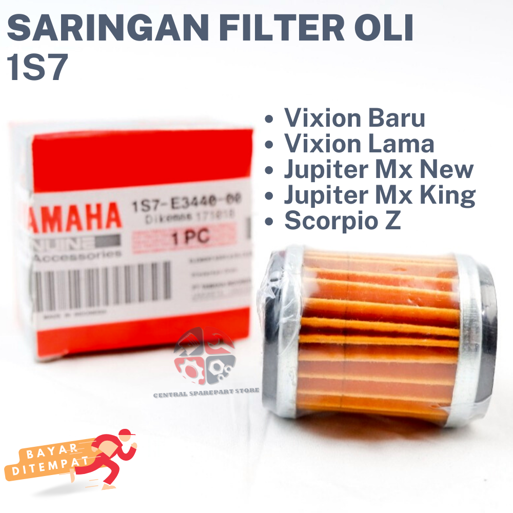 S Yp Saringan Filter Oli Mesin Yamaha Jupiter Mx Vixion Baru Lama