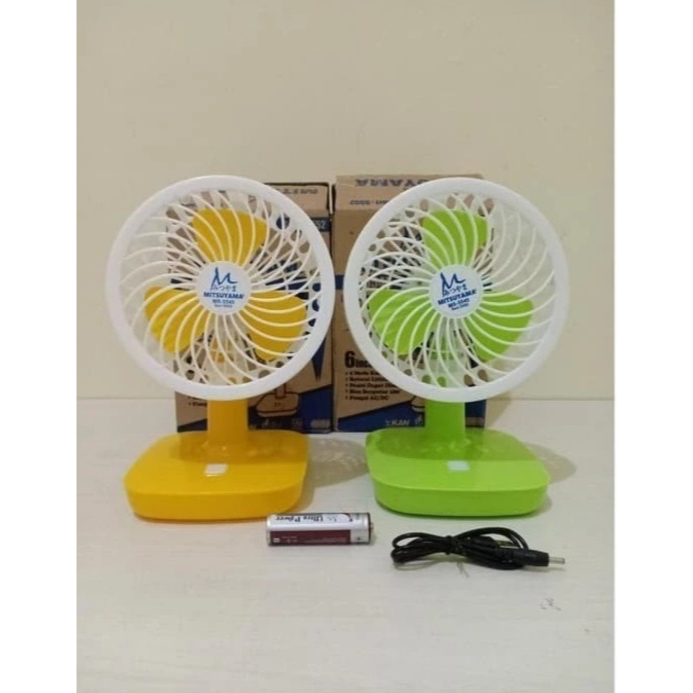 Ms Kipas Angin Meja Portable Emergency Desk Fan Inch Mitsuyama