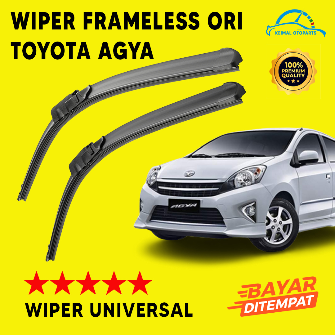 Wiper Mobil Toyota Agya Wiper Daihatsu Ayla 1 Set Kiri Dan Kanan