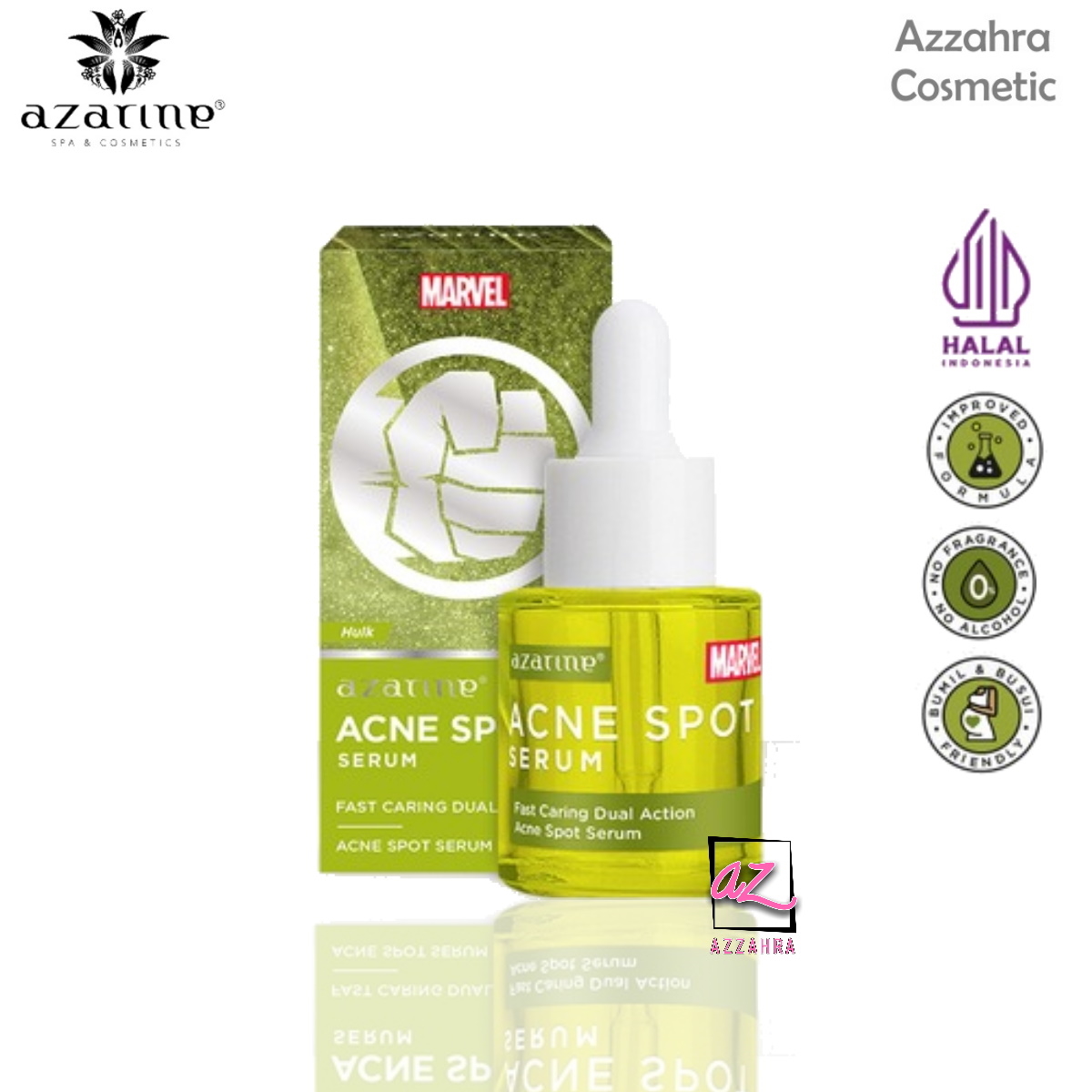 Azarine Acne Spot Serum Ml Lazada Indonesia