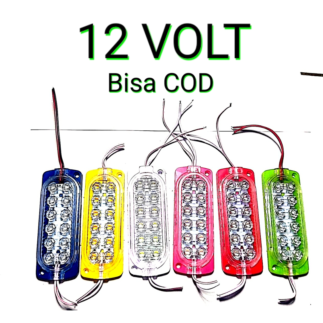 Bisa Cod Lampu Led Ultrasonic Mata Volt Lampu Kolong Motor Mobil