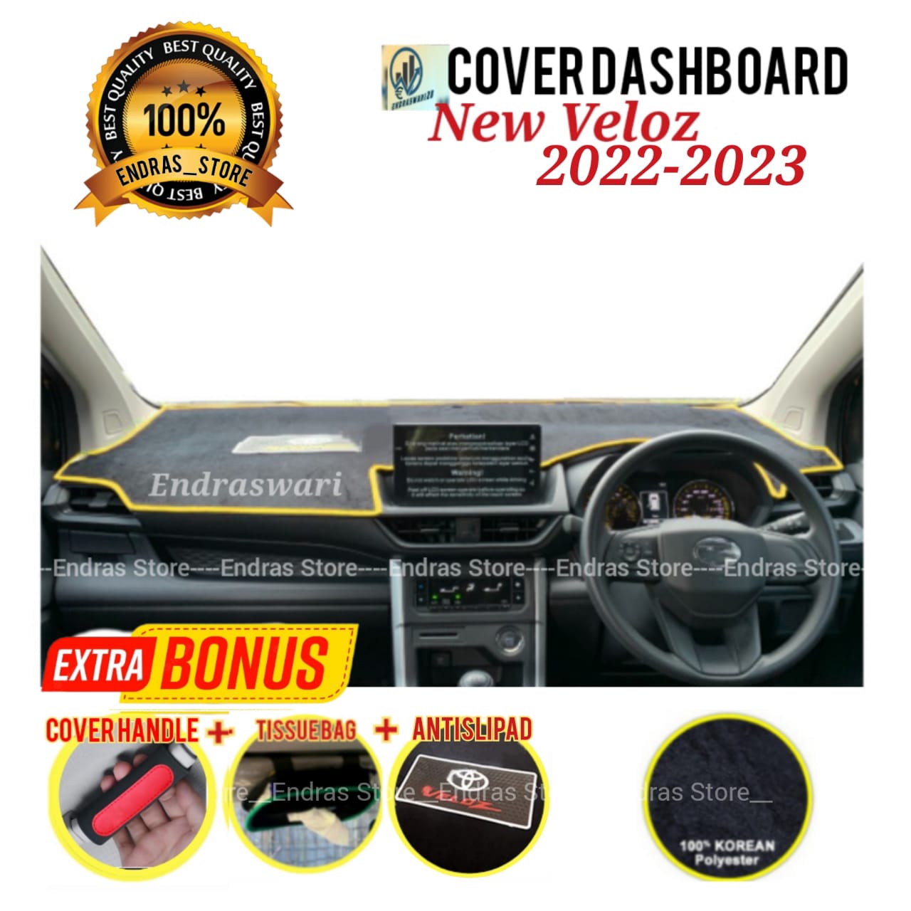 Cover Dashboard Mobil Veloz Generasi 2 Pelindung Dashboard Mobil