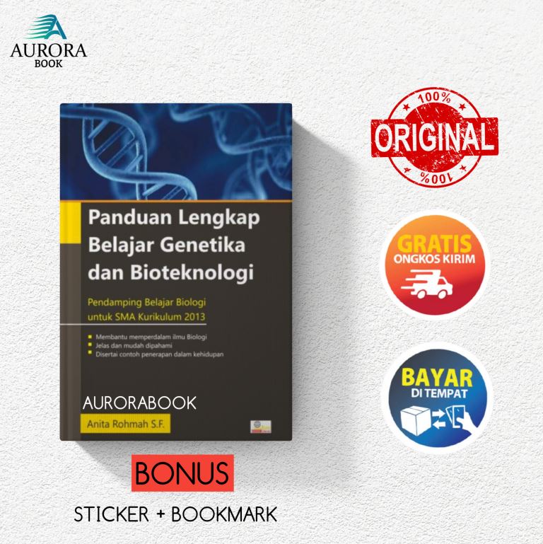 Buku Panduan Lengkap Belajar Genetika Dan Bioteknologi Original