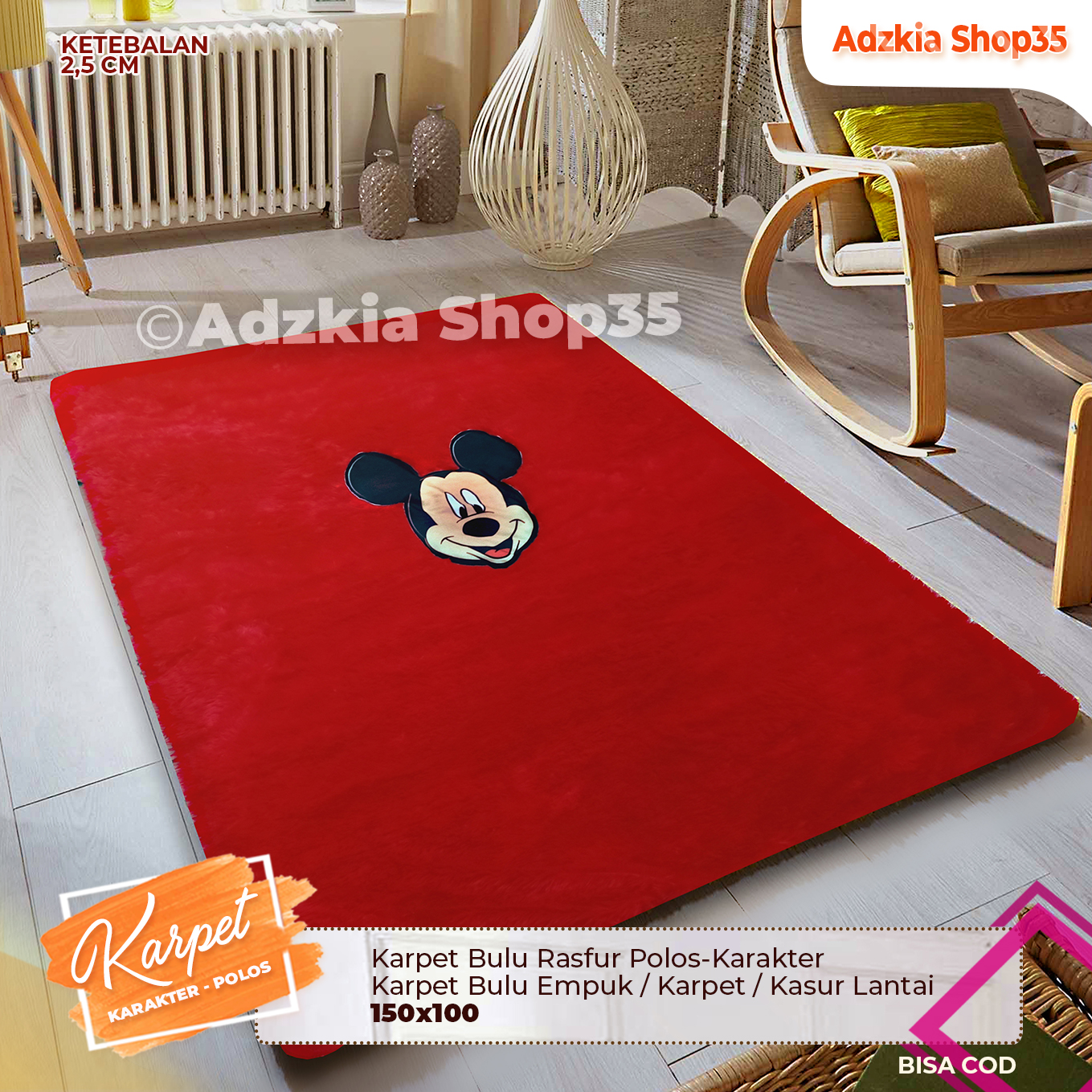 Karpet Bulu Rasfur karakter motif 150x100 / Karpet Bulu Empuk / Karpet / Kasur Lantai / keseluruhan 25CM KARPET SURPET Karpet Bulu Rasfur karakter motif 150x100 / Karpet Bulu Empuk / Karpet / Kasur Lantai / keseluruhan 25CM KARPET SURPET