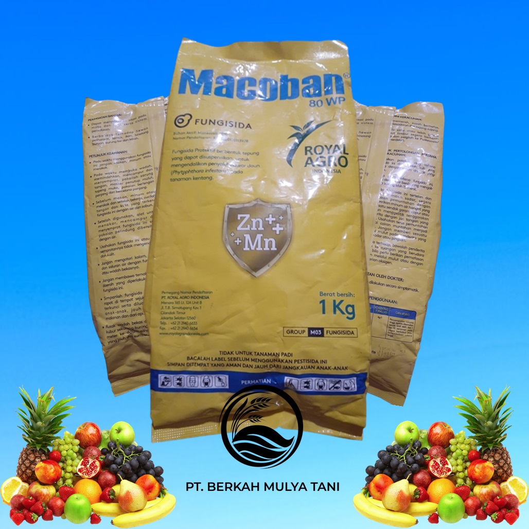 Obat Pertanian Fungisida Mankozeb Macoban Wp Kg Lazada Indonesia