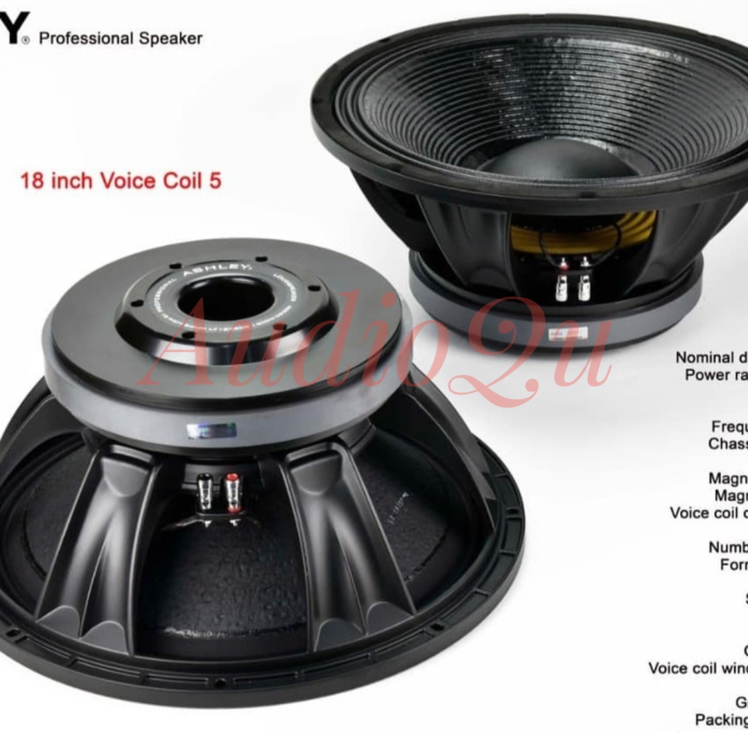 SPEAKER KOMPONEN ASHLEY LF18V500 LF18 V500 LF 18 V500 ORIGINAL 18INCH