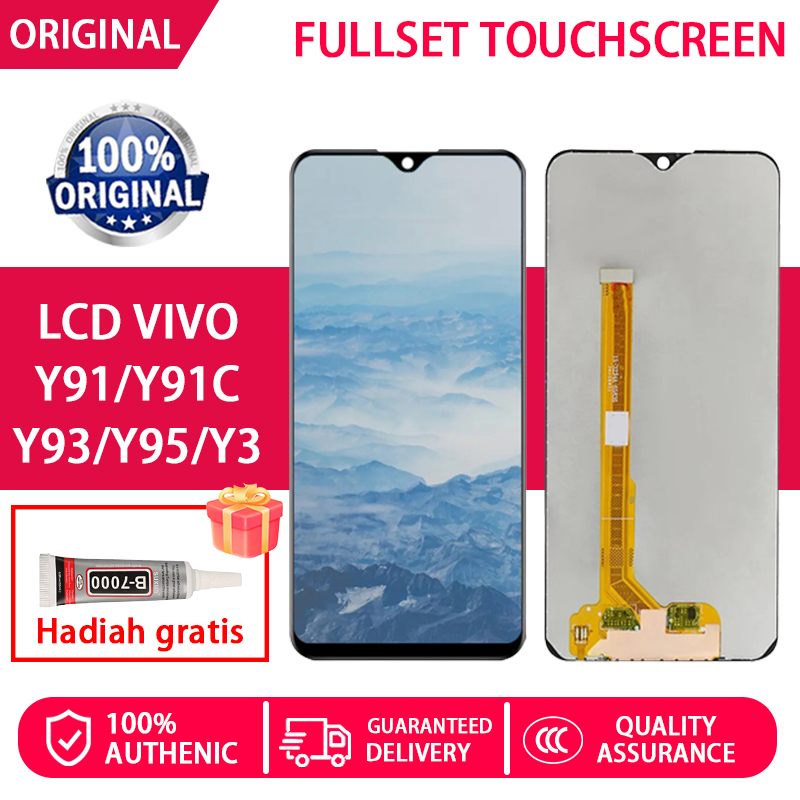 ORIGINALLCD VIVO Y91 Y91C Y93 Y93C Y95 Fullset Touchscreen VIVO Y91i