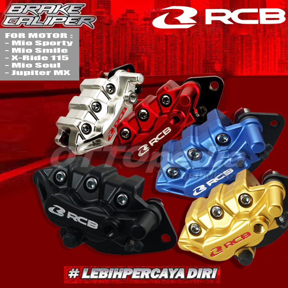 Kaliper Mio Rcb Caliper Rem Cakram Depan S Series Kepala Babi Piston