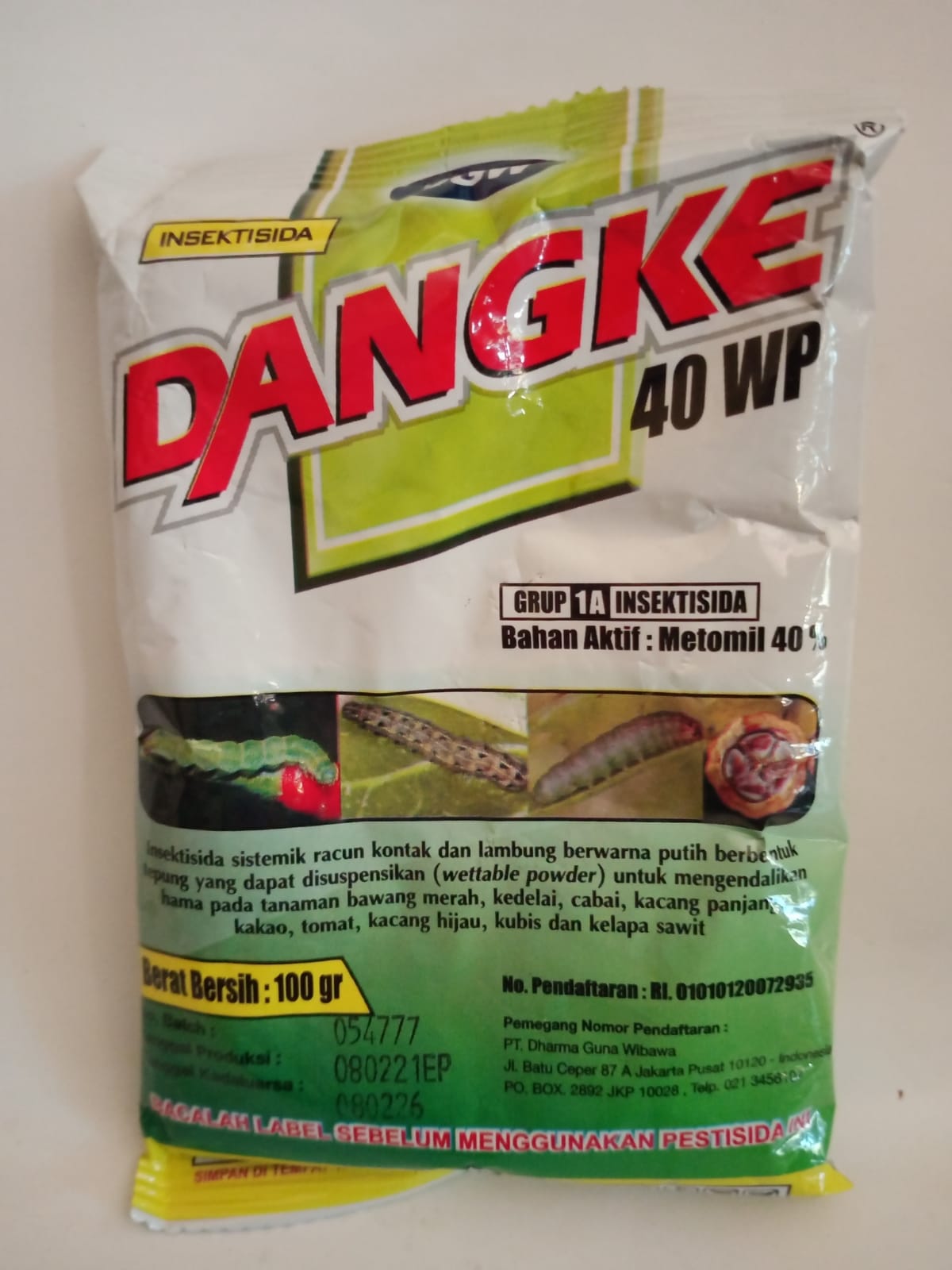 Dangke Insektisida 40 WP 100 Gram Lazada Indonesia