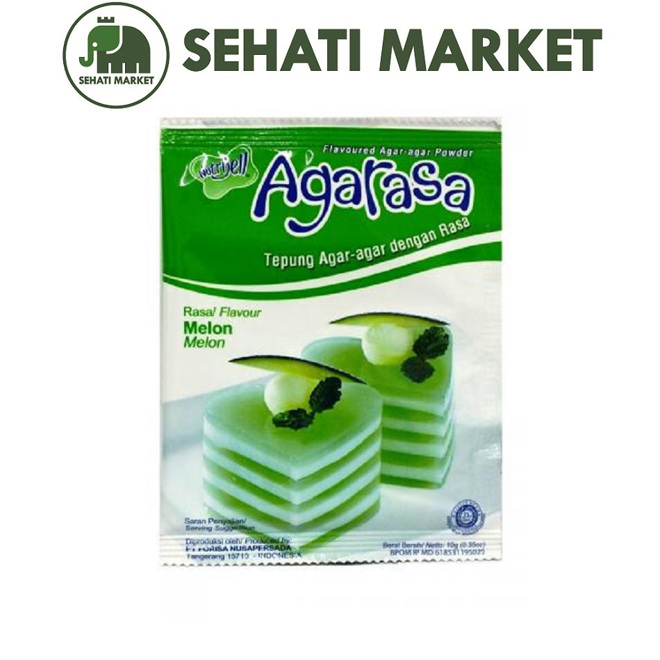 Nutrijell Agarasa Agar Rasa Melon G Lazada Indonesia